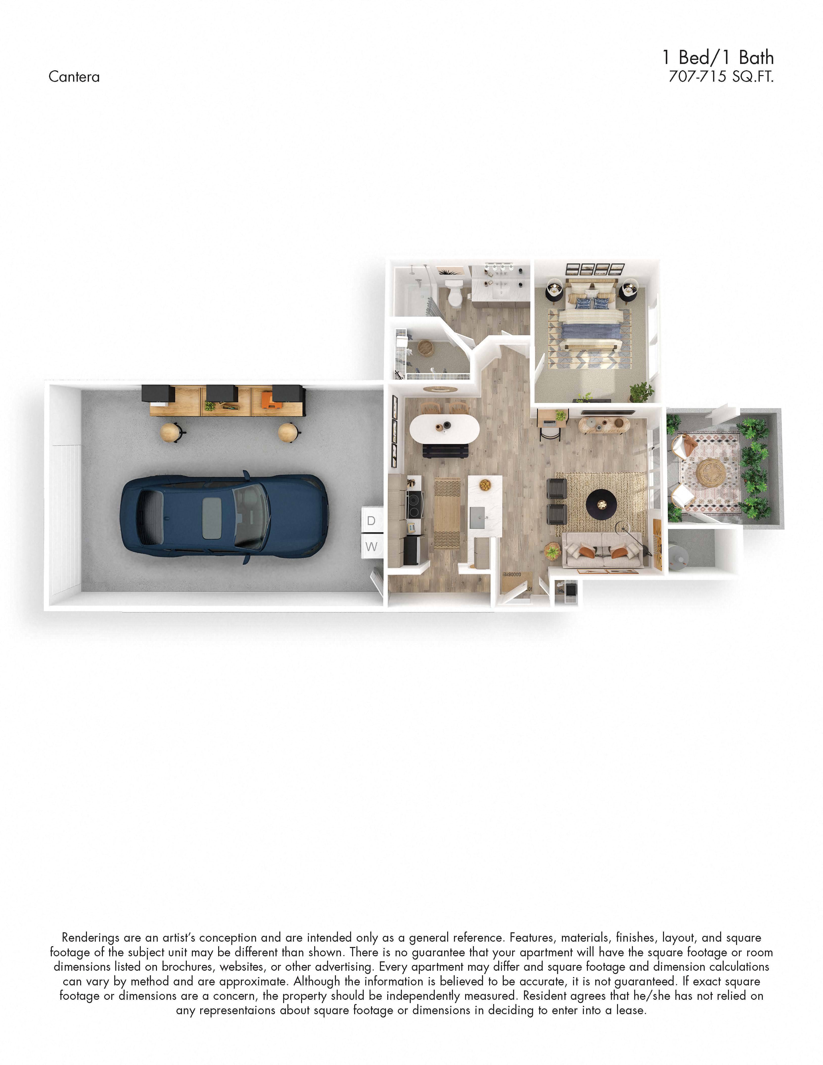 A1 Garage floor plan