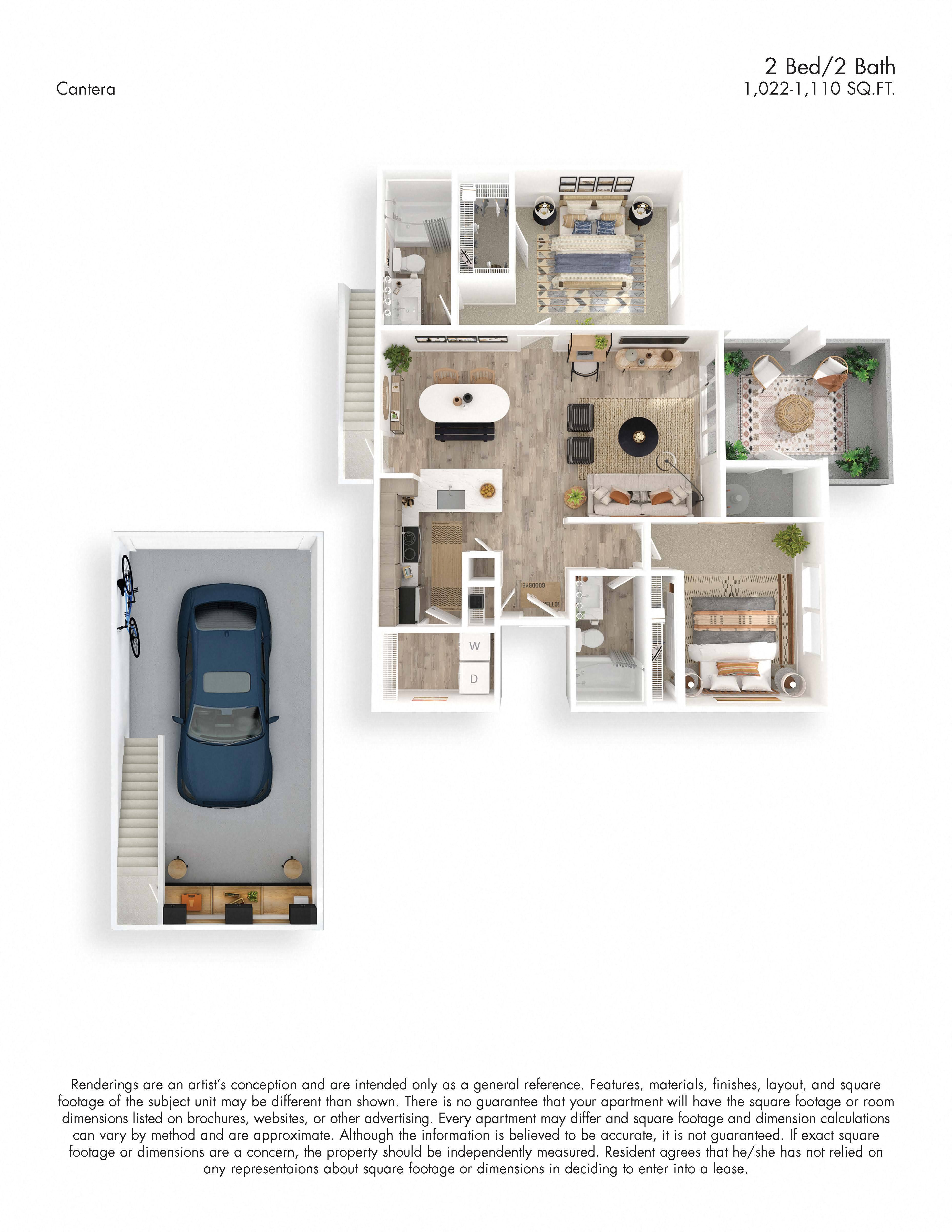 B2 Garage floor plan