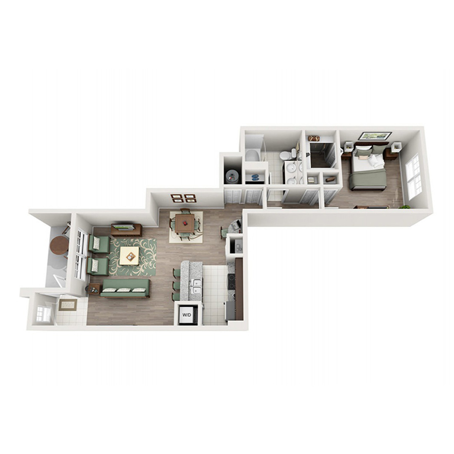 The Chartreuse floor plan
