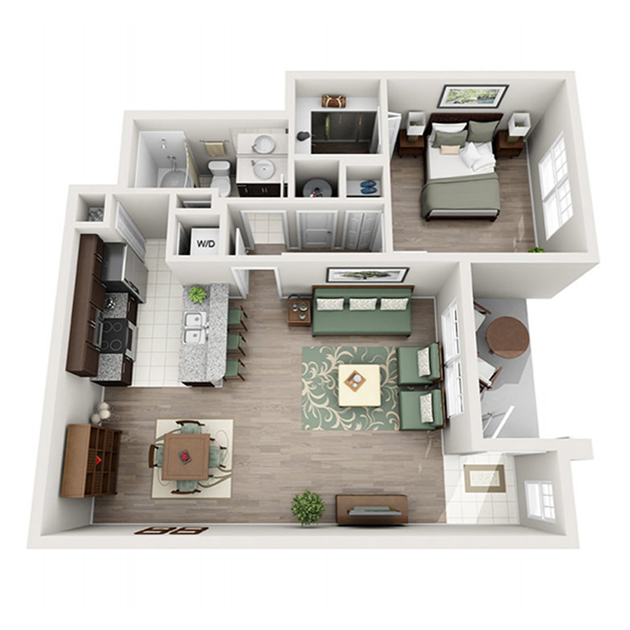 The Jade floor plan