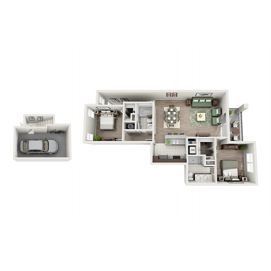 The Olive floor plan