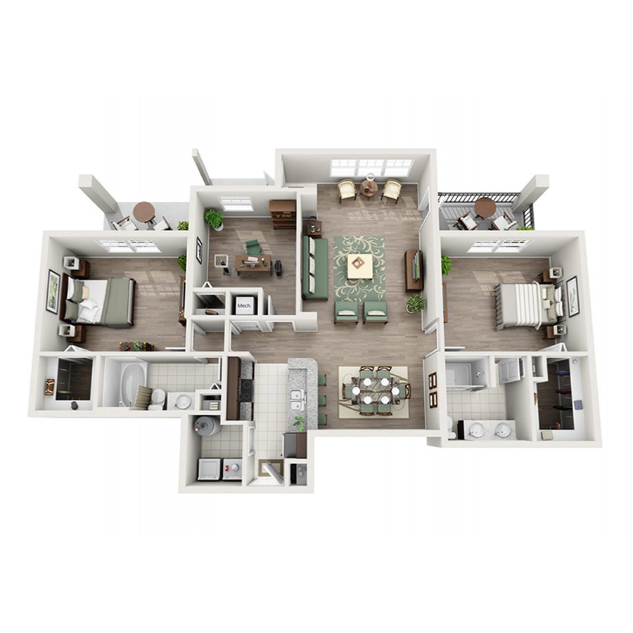 The Ivy floor plan