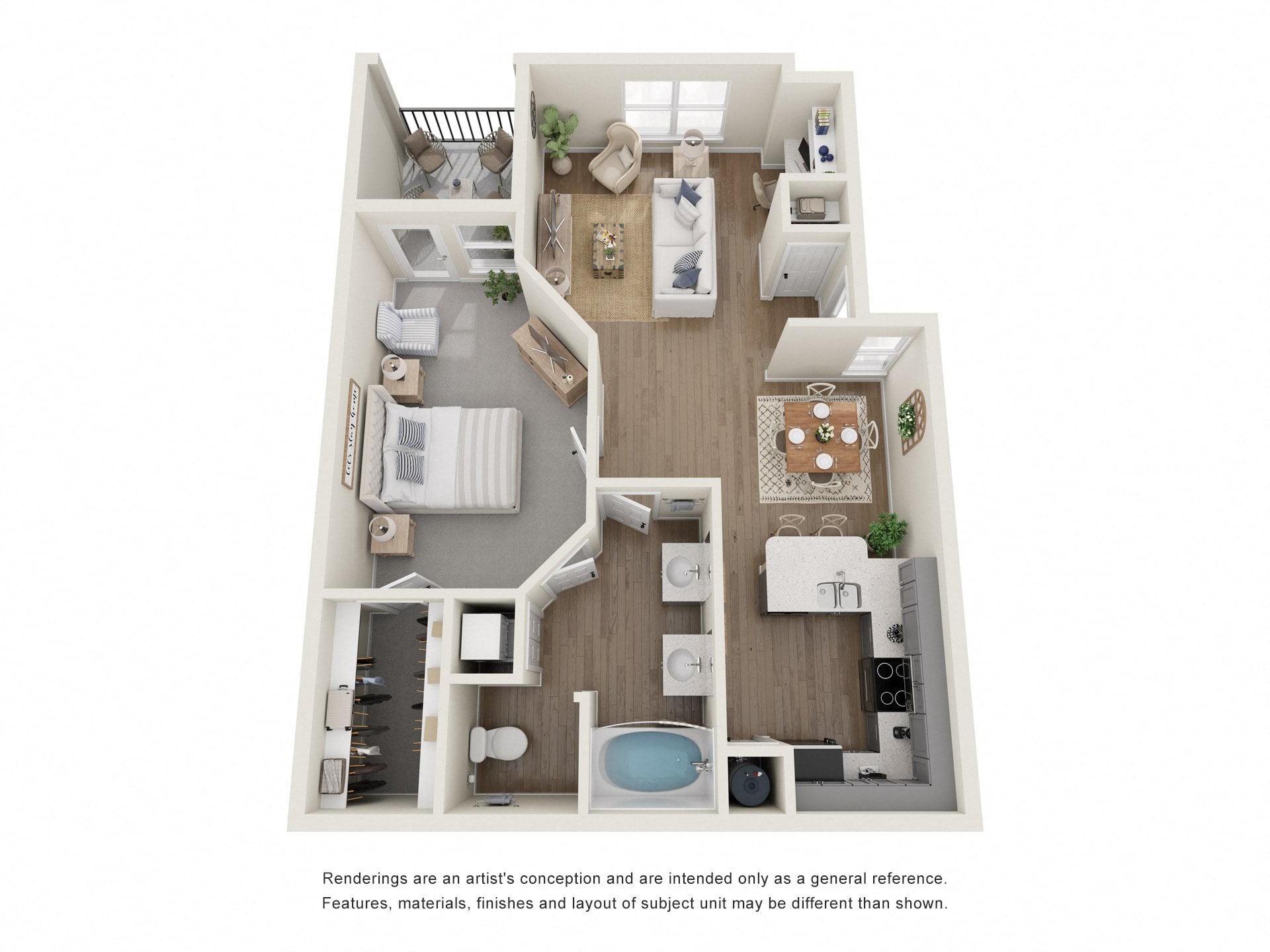 A2 floor plan