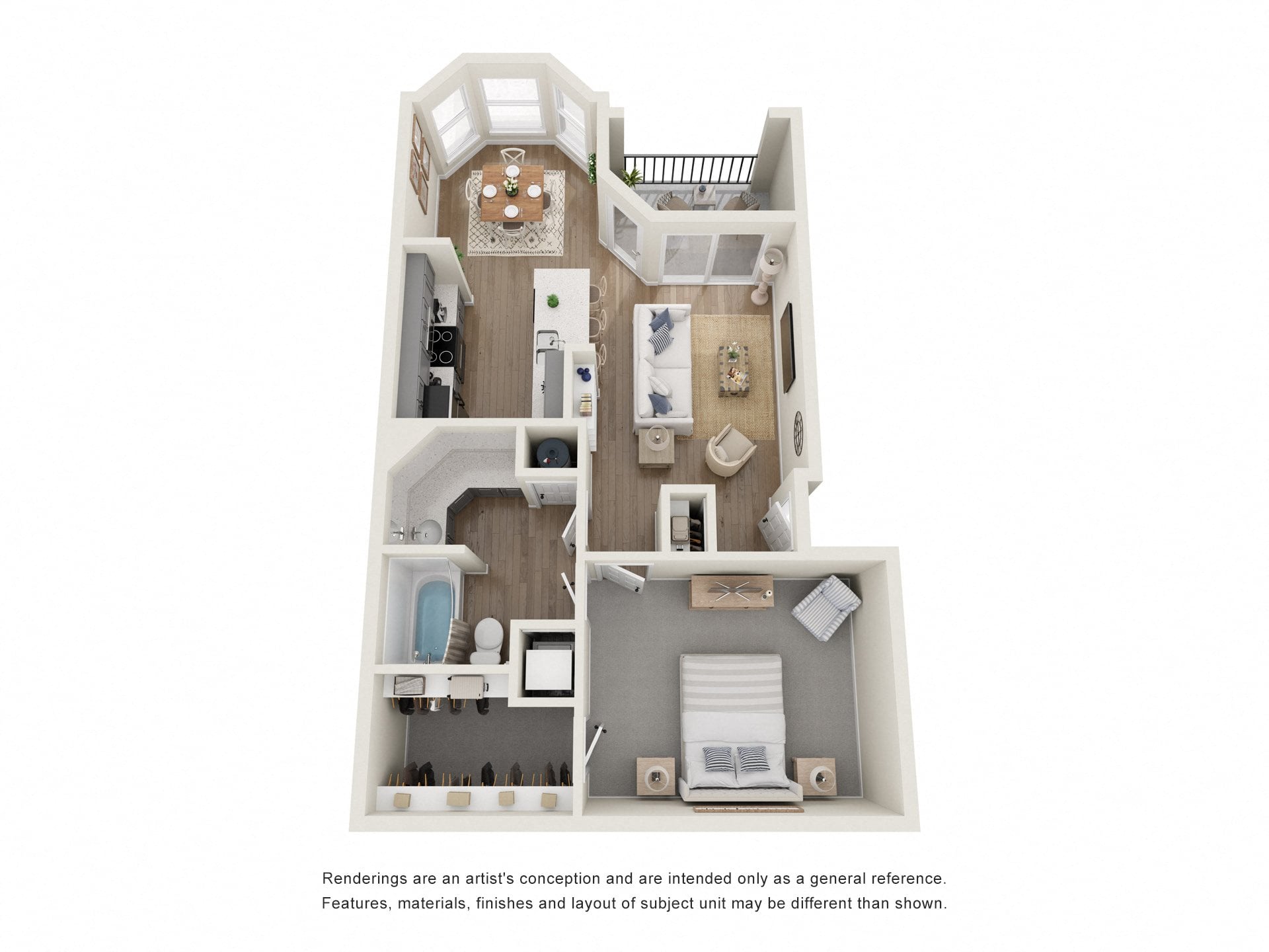 A1 floor plan