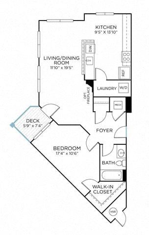 Bennett - R floor plan