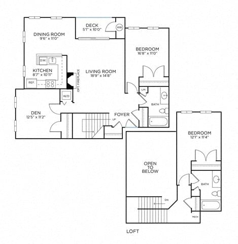 Warren floor plan