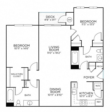 Churchville - R floor plan