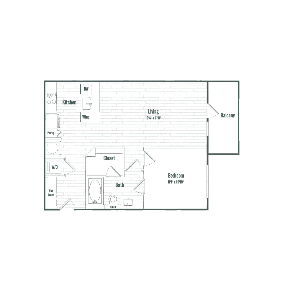 A2 floor plan