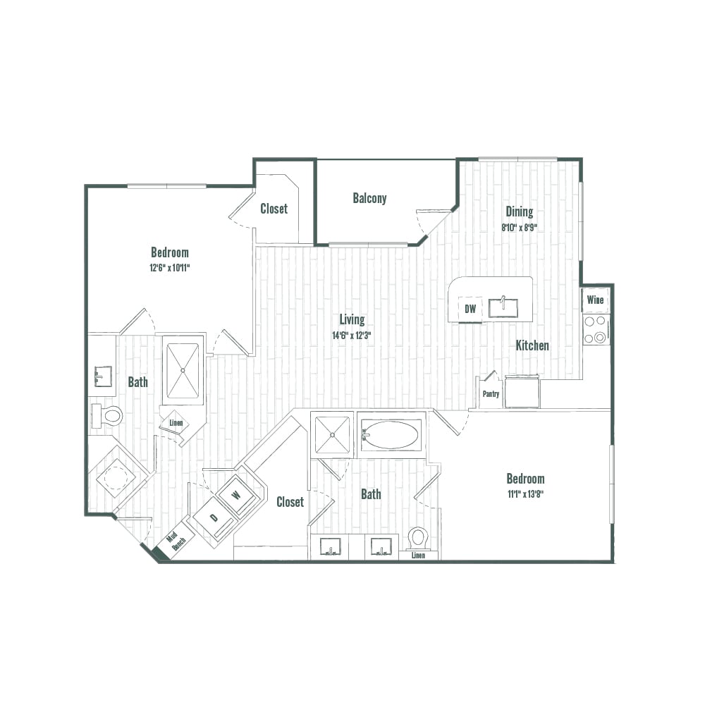 B2 floor plan