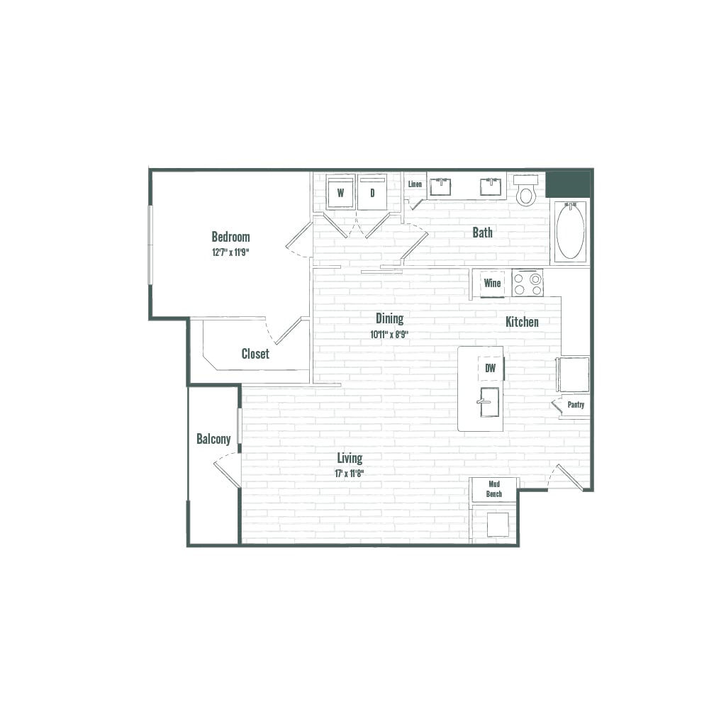 A6 floor plan