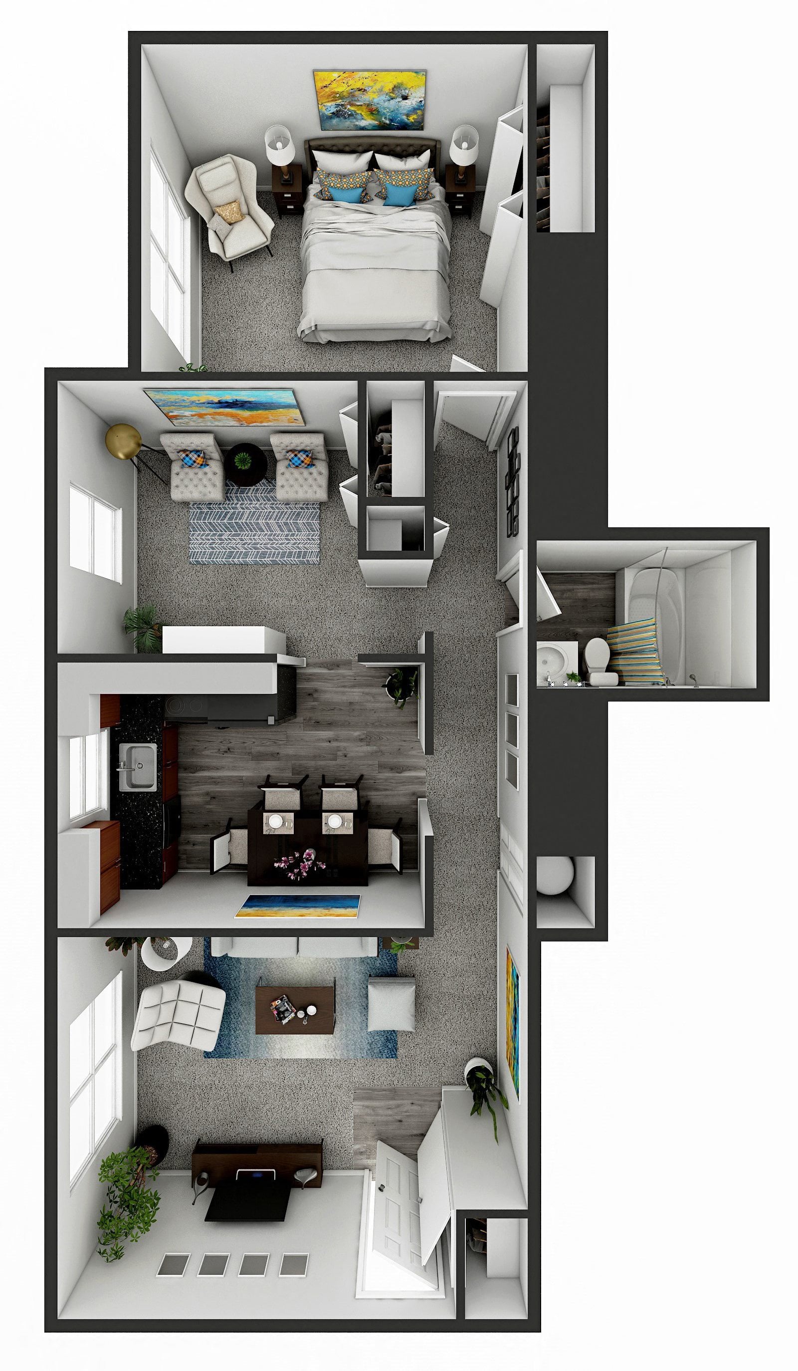 The Splendor floor plan