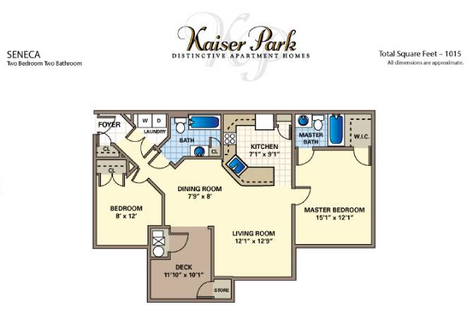 Seneca floor plan