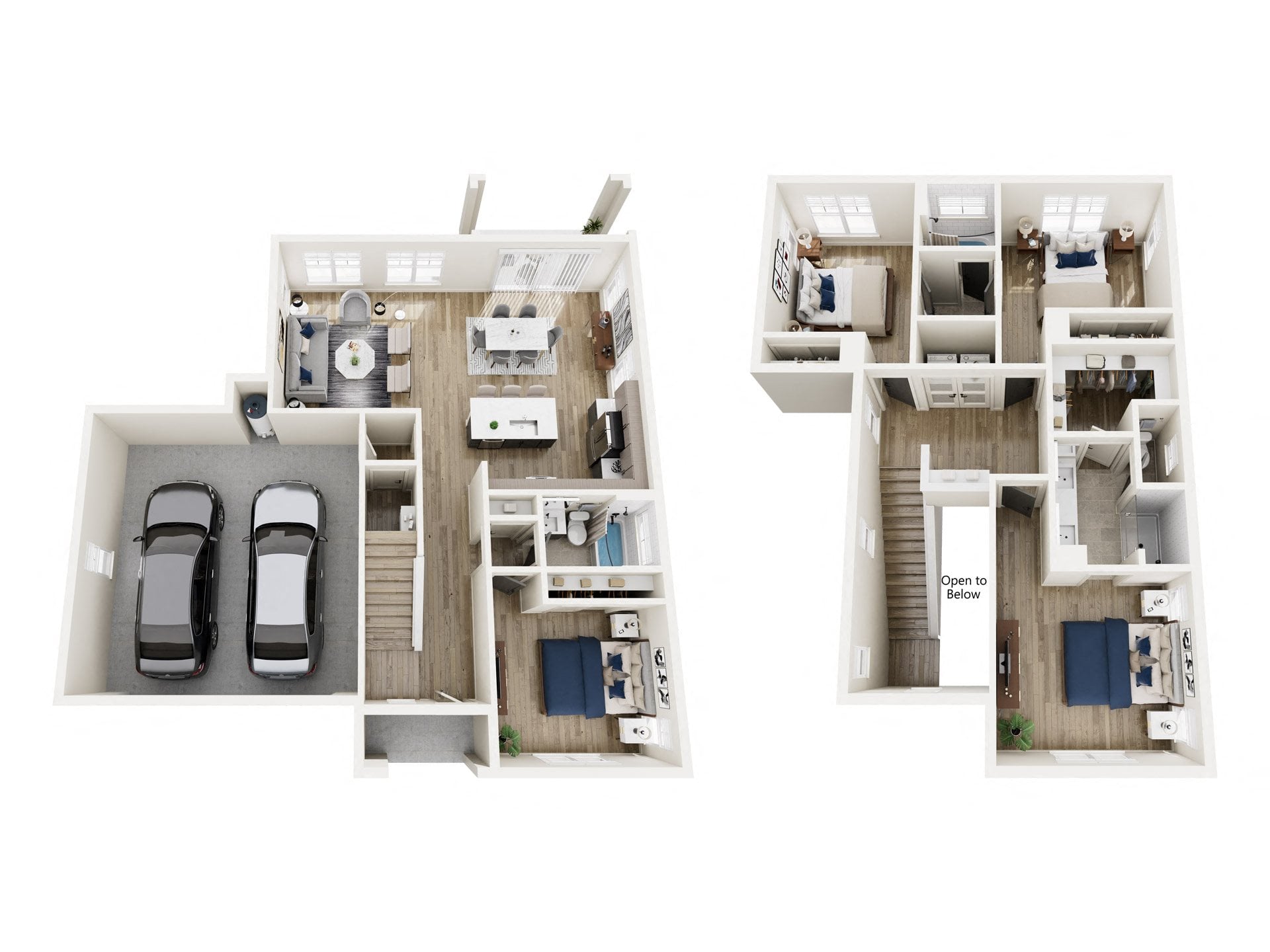 4 Bedroom floor plan