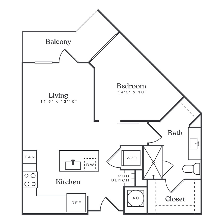 A2 floor plan