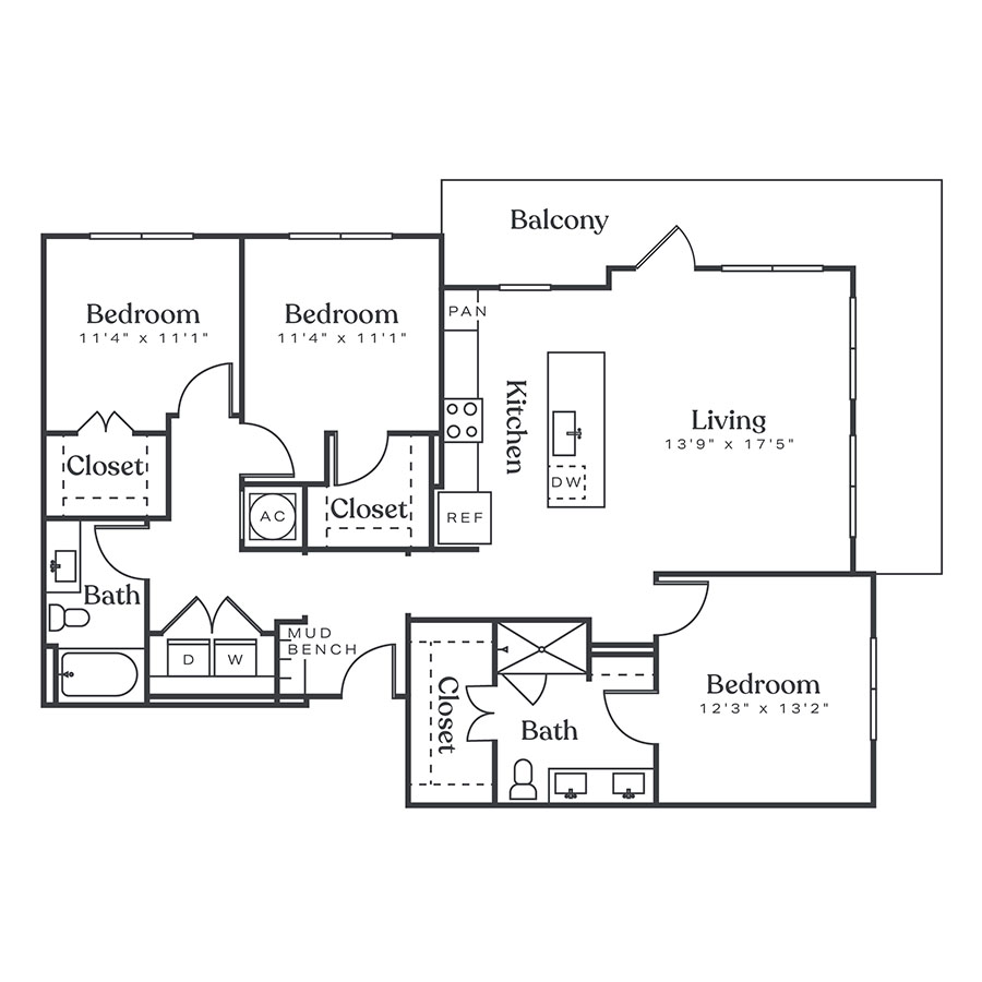 C1 floor plan