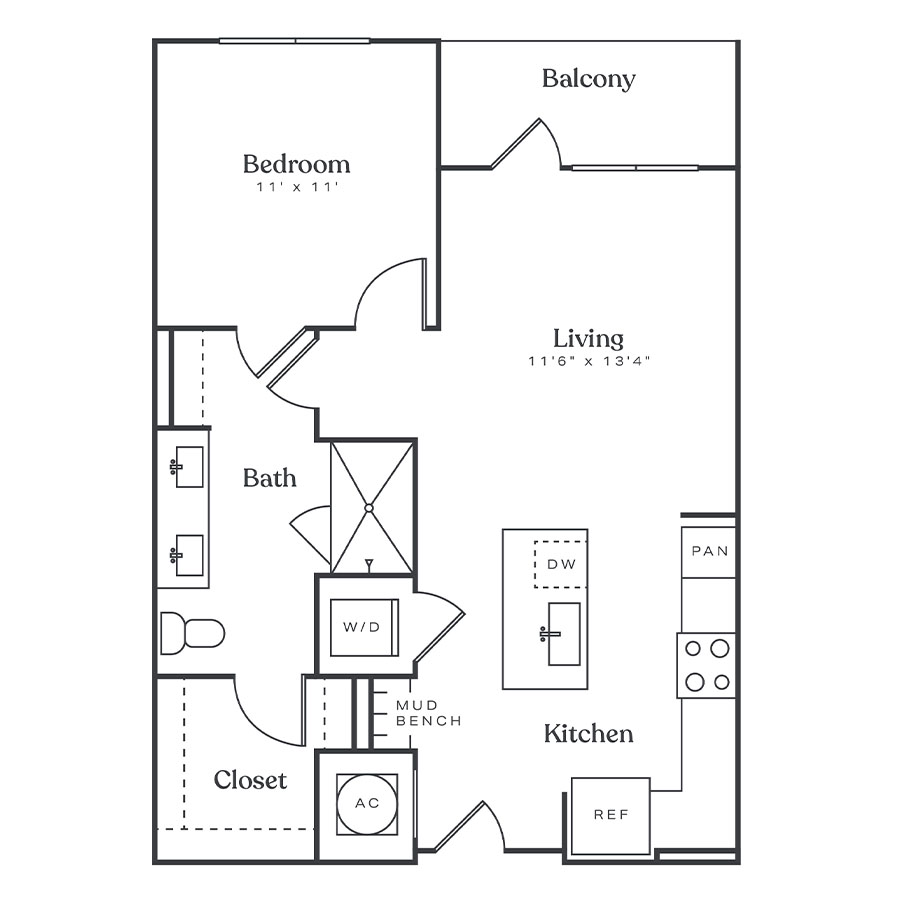 A1 floor plan