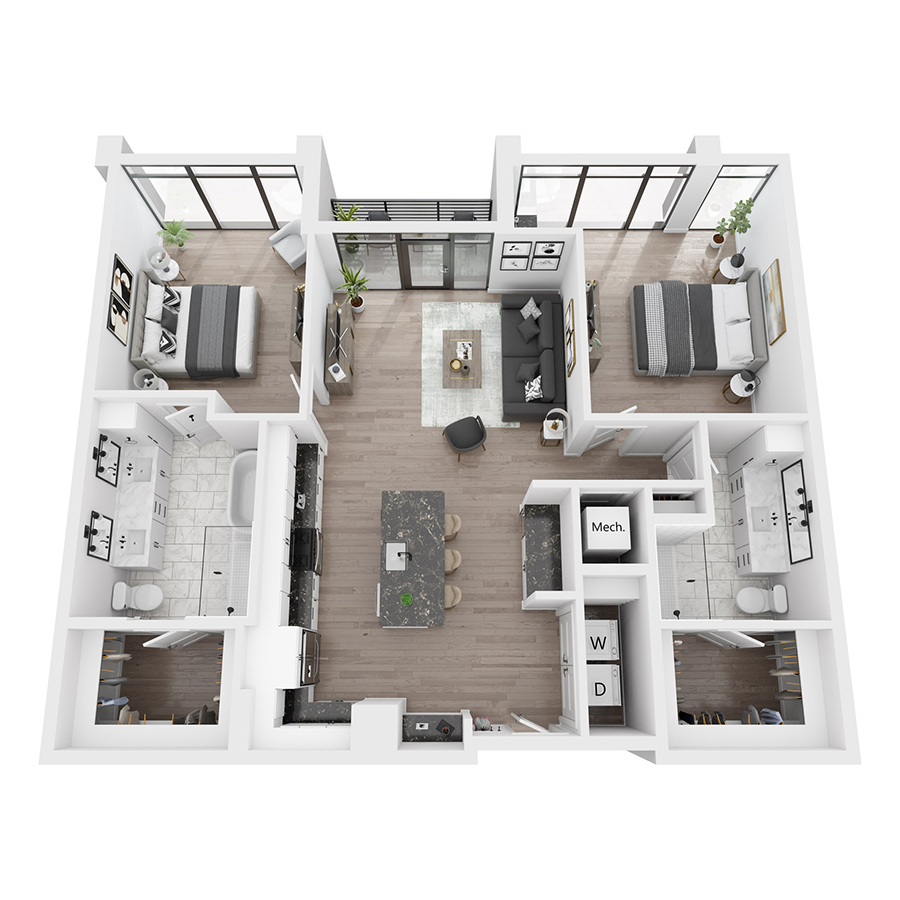 Penthouse - G2 floor plan