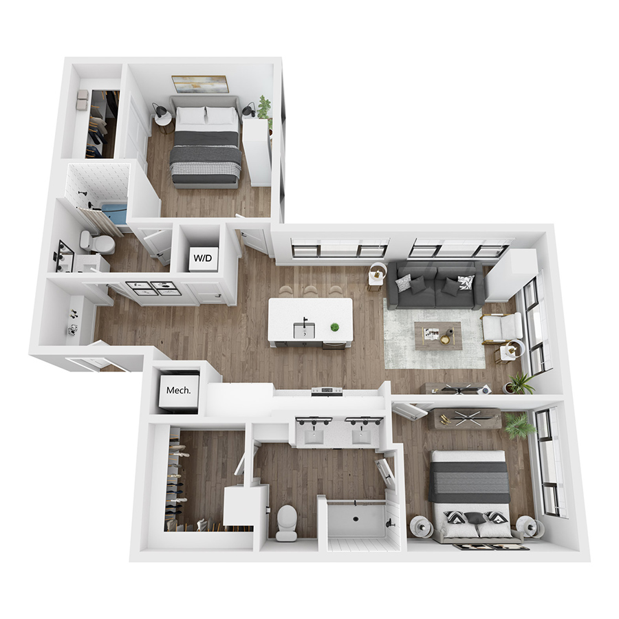 Podium - D2 floor plan