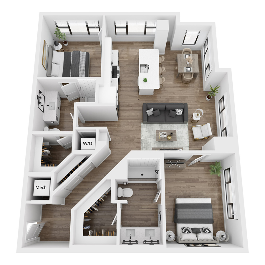 Podium - E2 floor plan