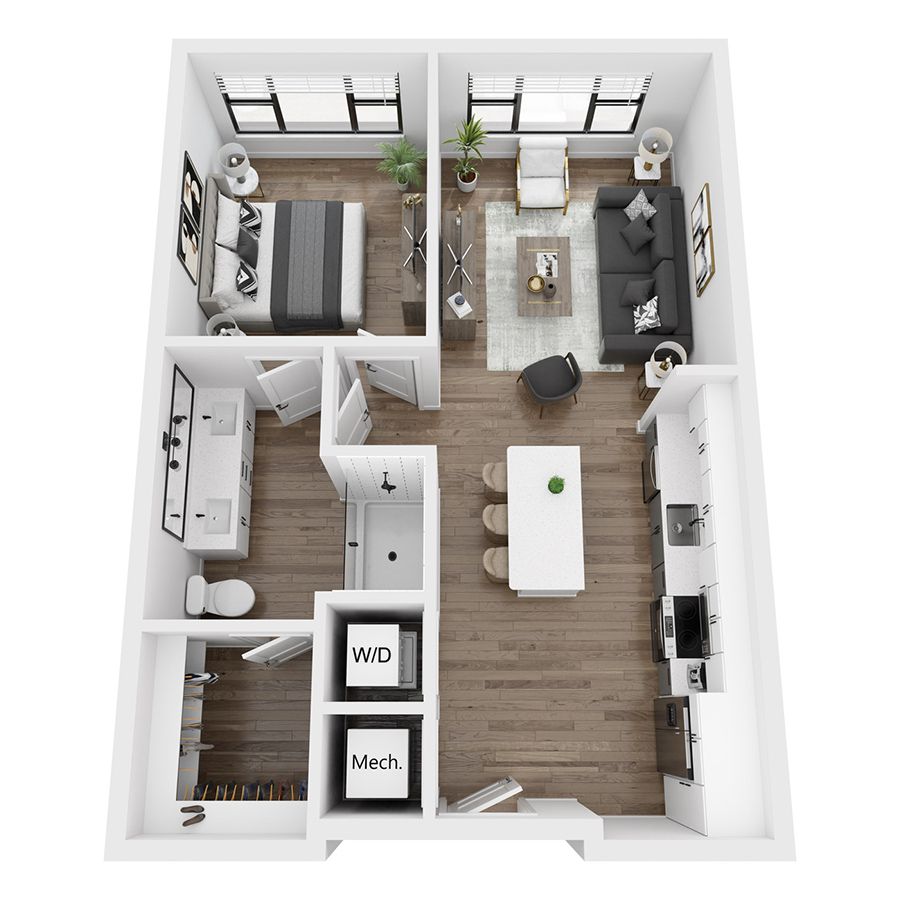 Podium - A1.1 floor plan