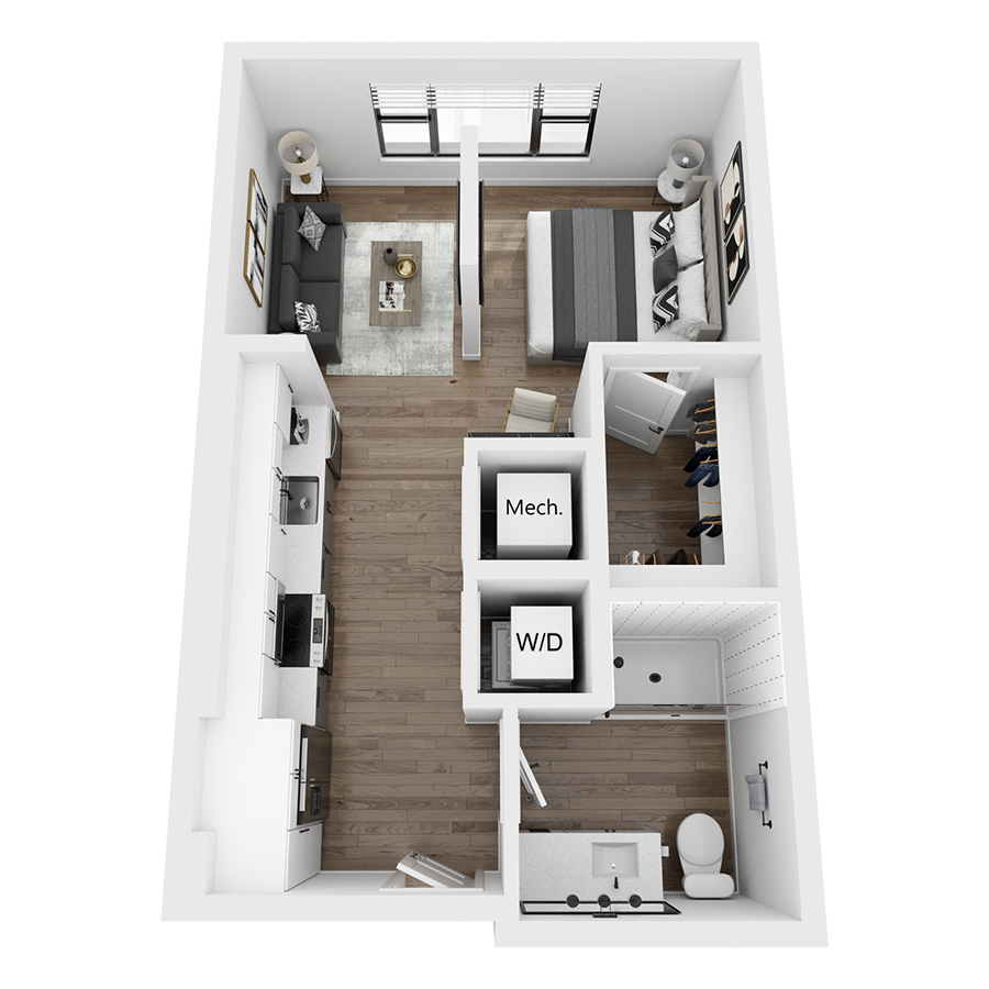 Podium - SA floor plan