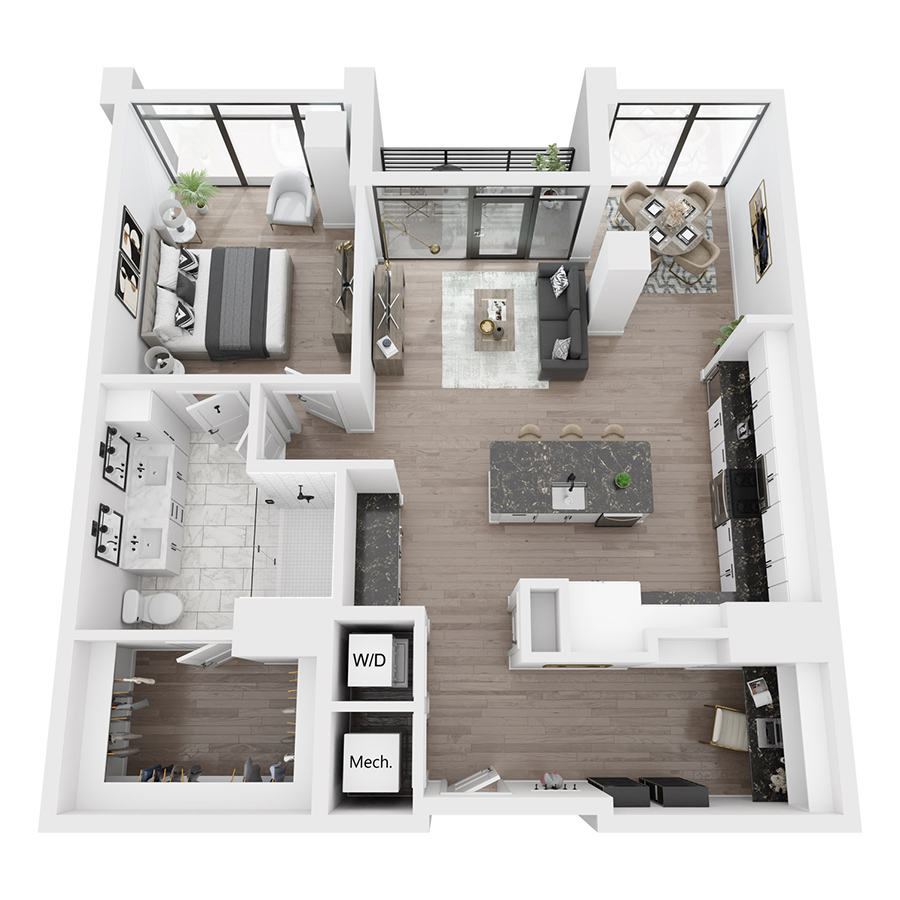 Penthouse - F1 floor plan