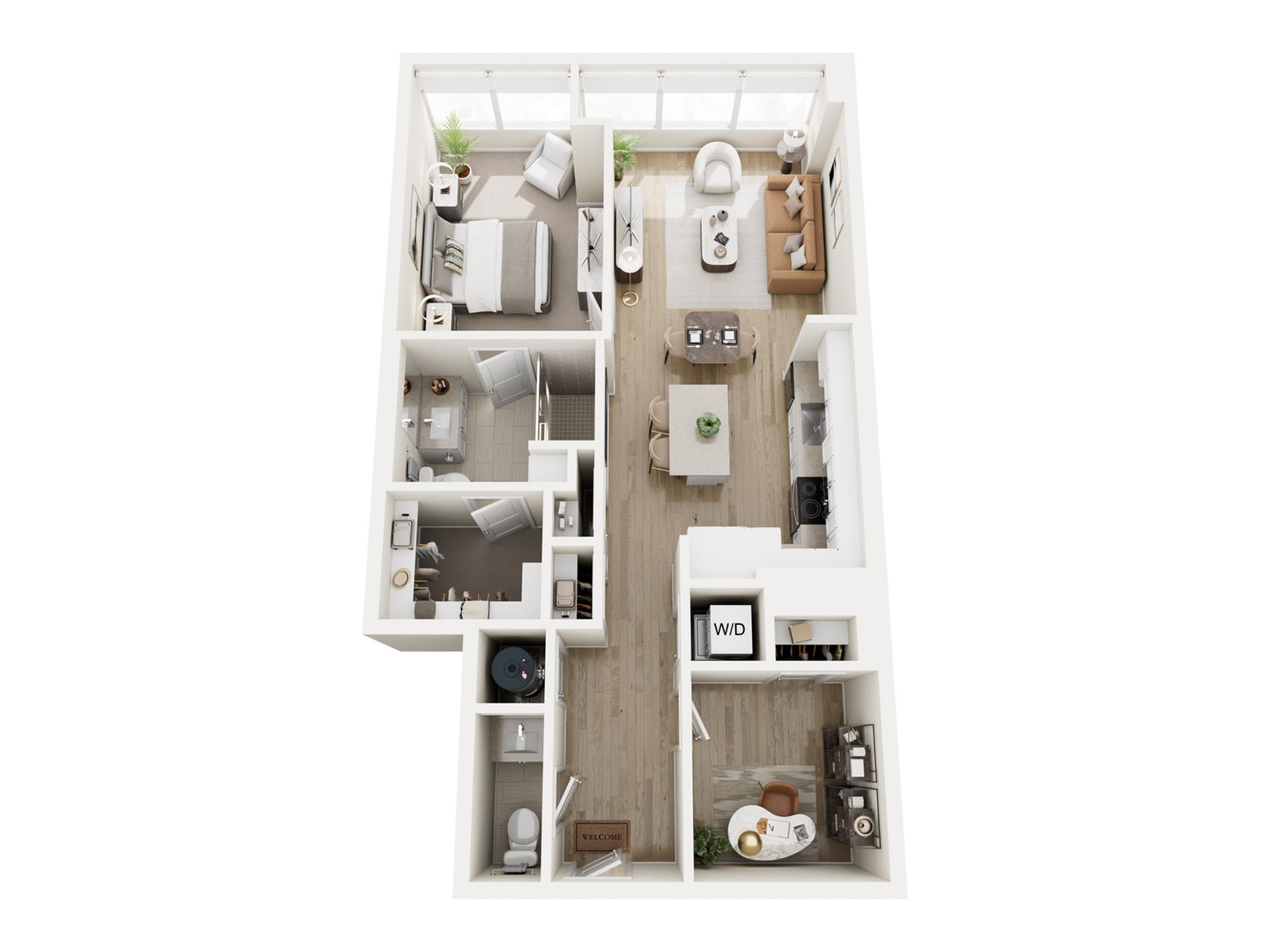 A2 floor plan