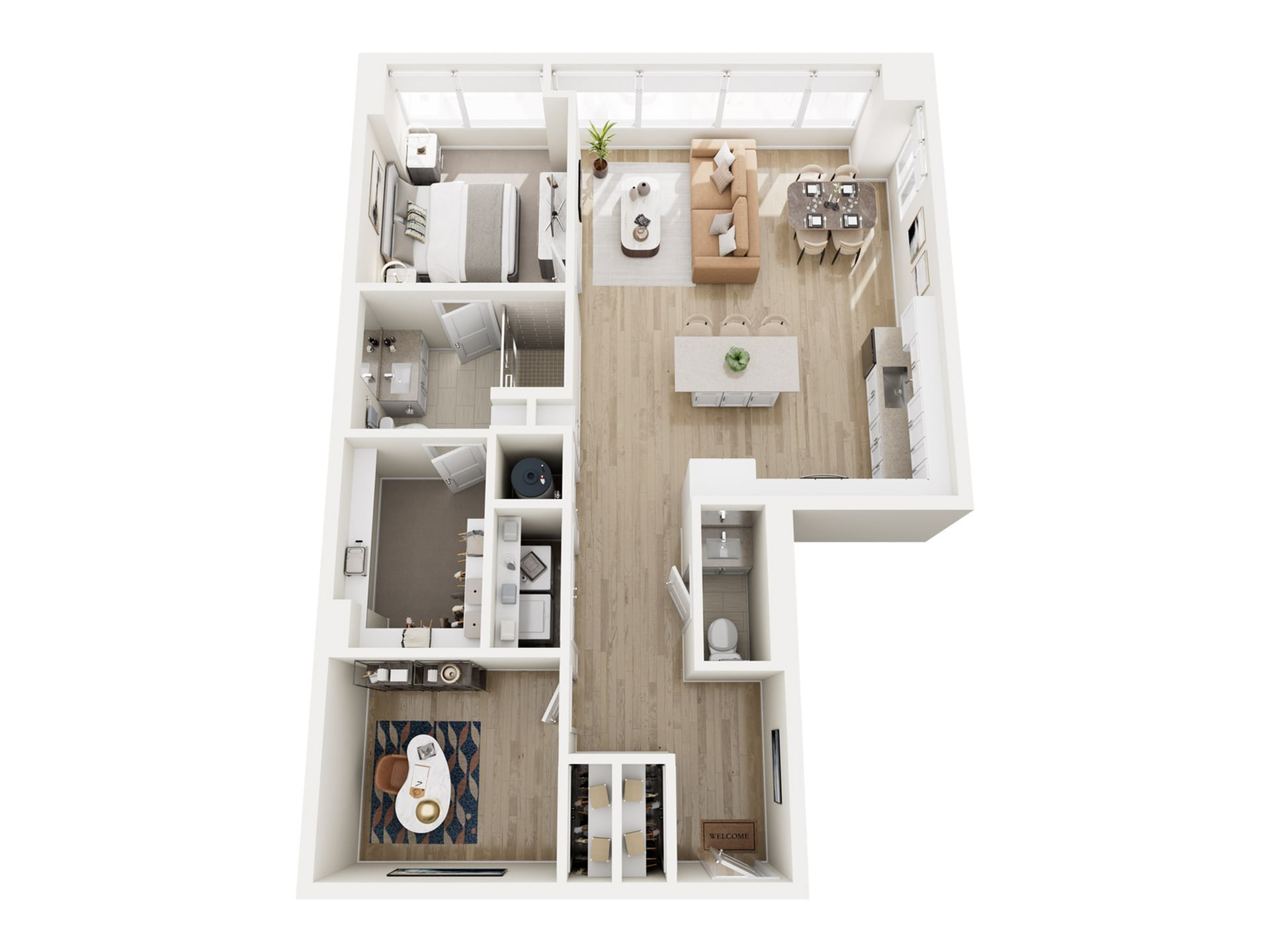B2 floor plan