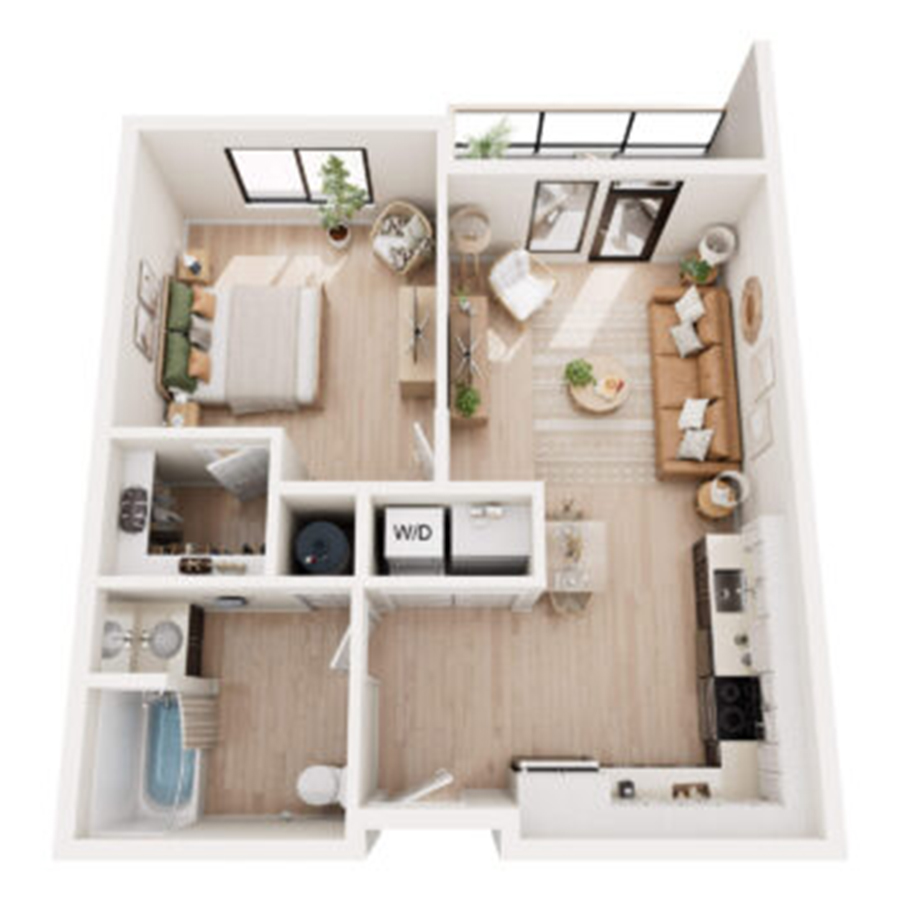 A2 floor plan