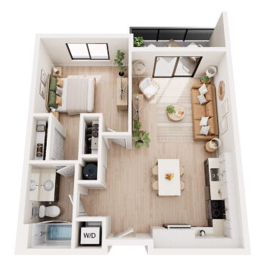A1 floor plan