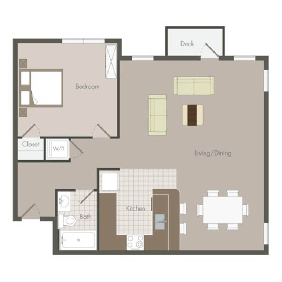 North Tower A4 floor plan