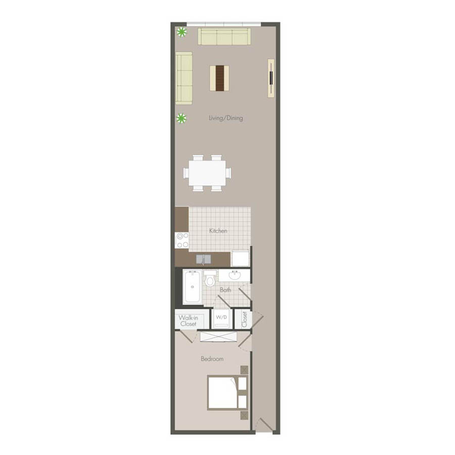 South Tower A3 floor plan