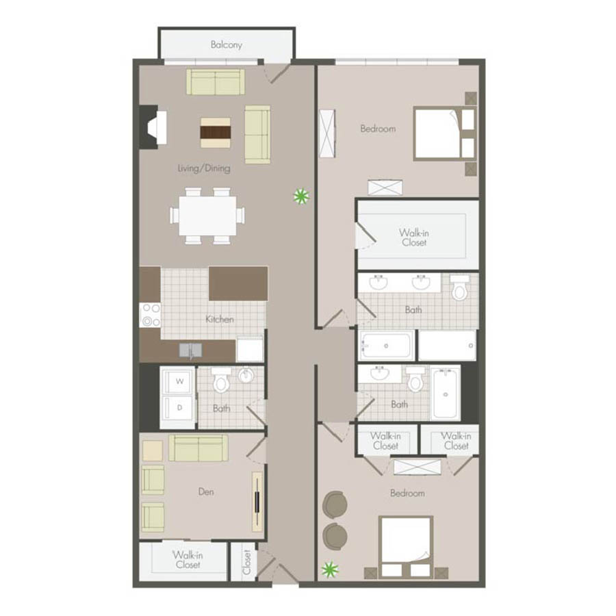 South Tower C4 floor plan