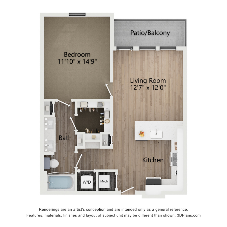 A4 floor plan