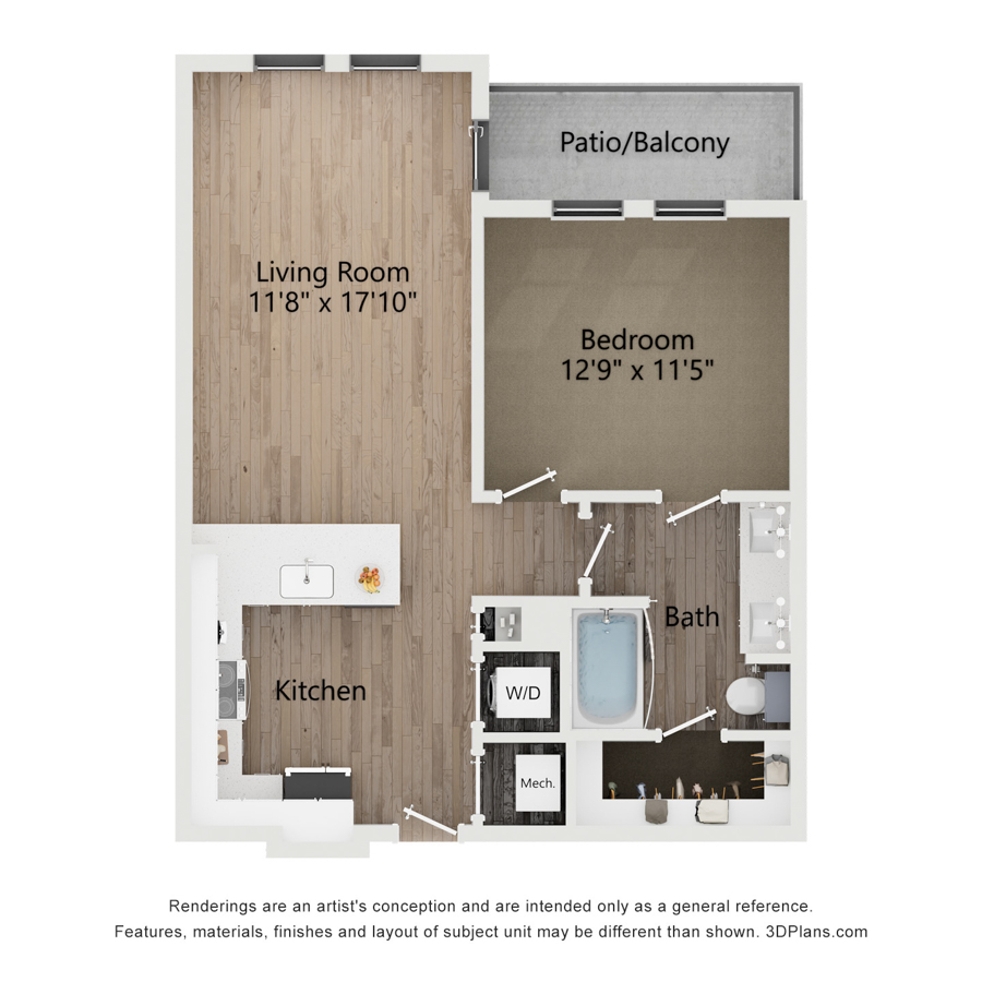 A3 floor plan