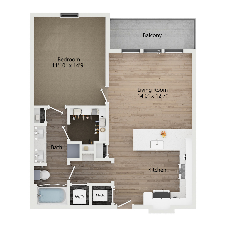 A8 floor plan