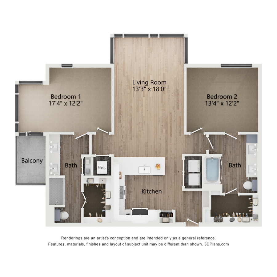 B6 floor plan