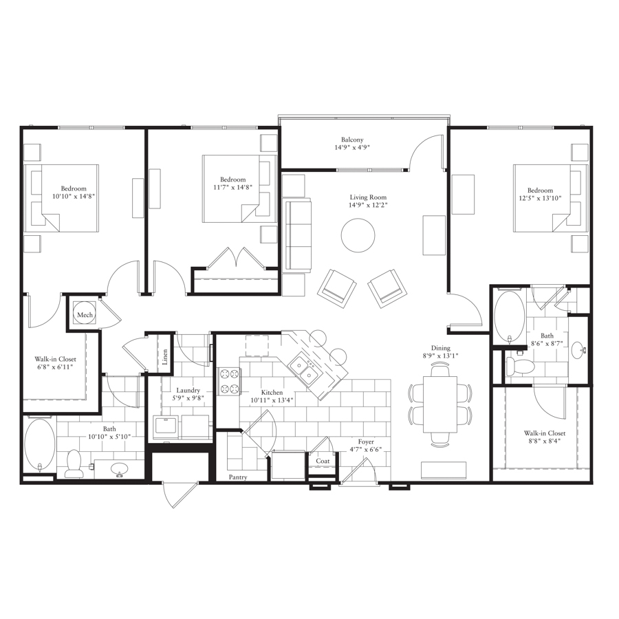 C3 floor plan