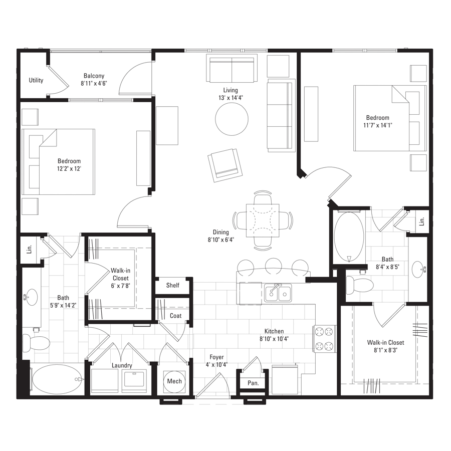 B1-Affordable floor plan