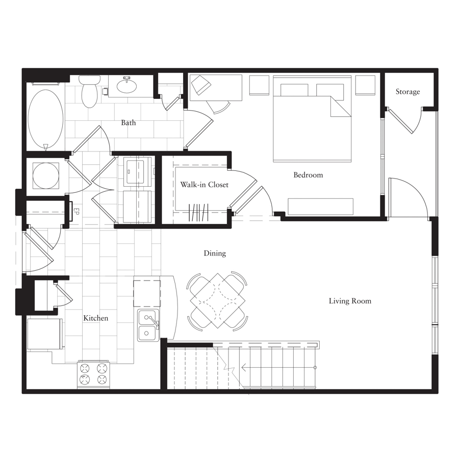 A9-Affordable floor plan