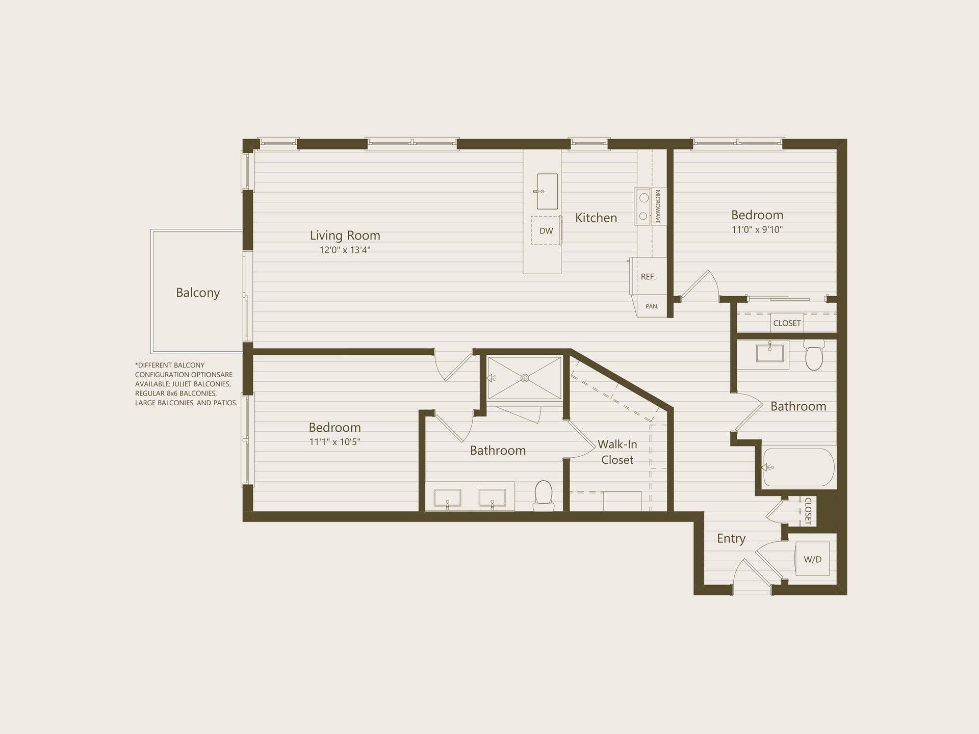 2B floor plan