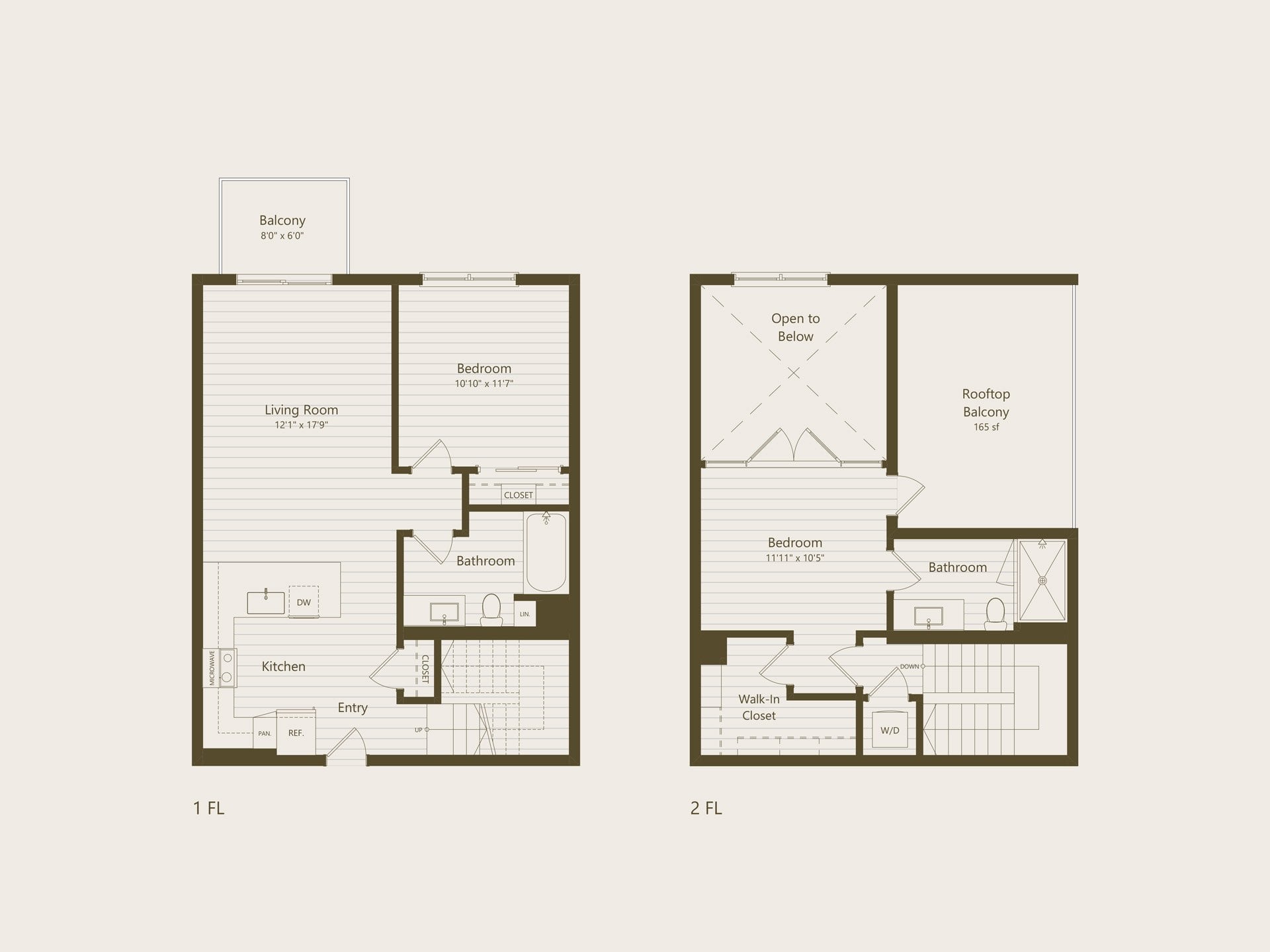 2K floor plan