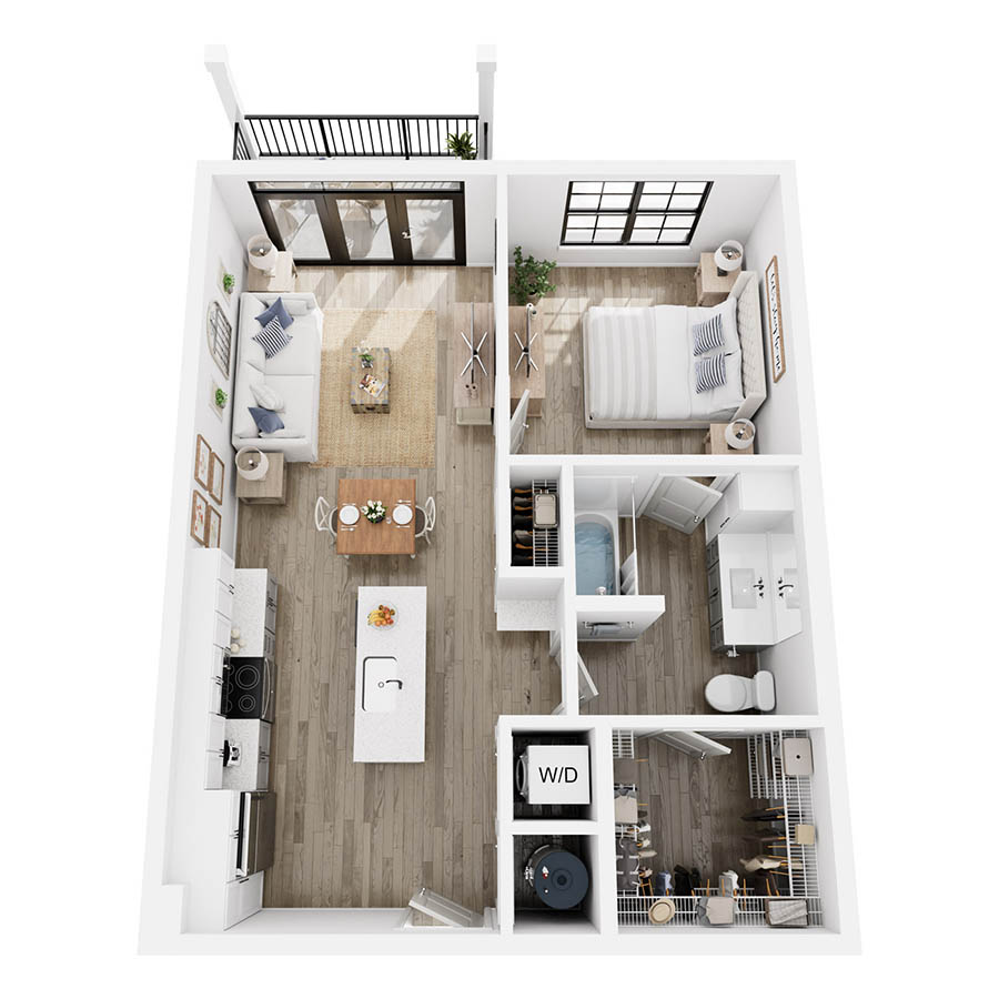 A1 floor plan