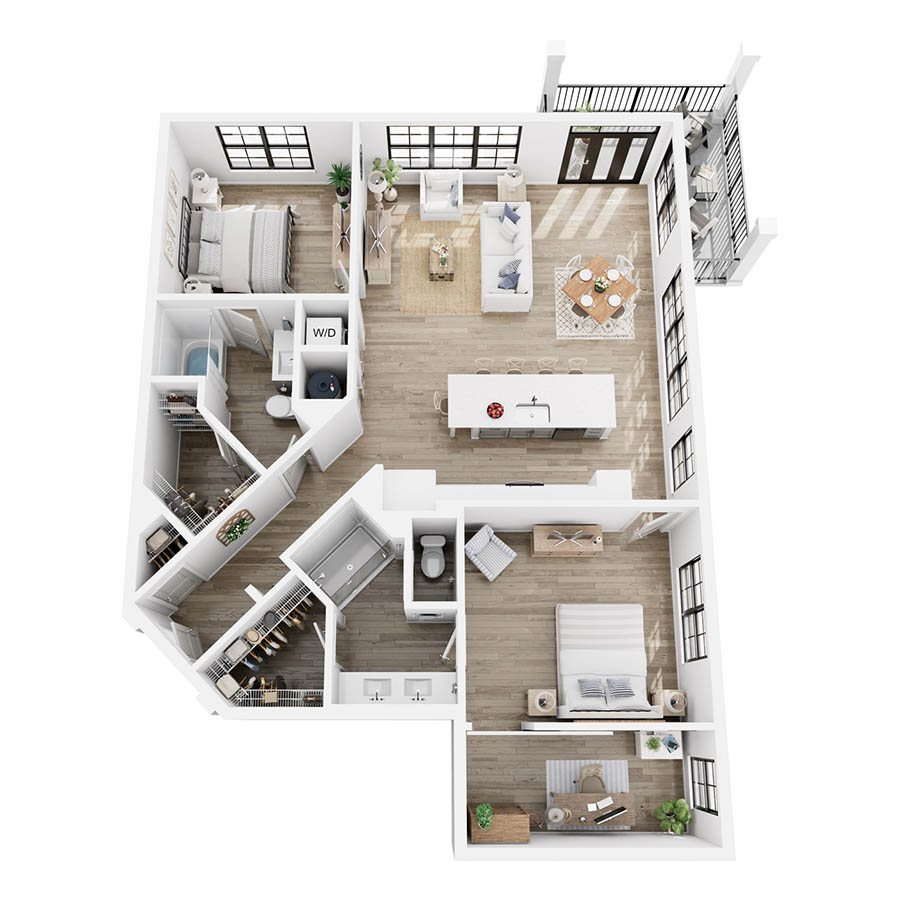 B3-D1 floor plan