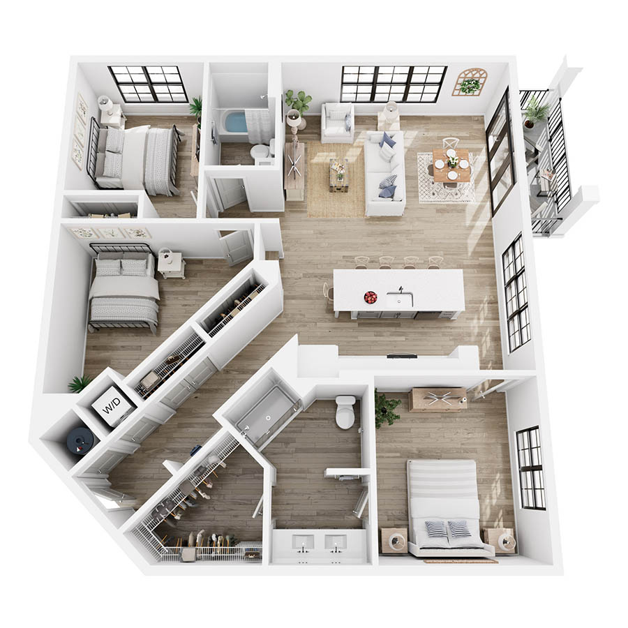 C1-A floor plan