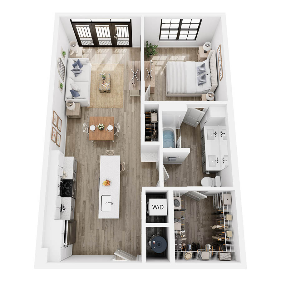 A2-J floor plan