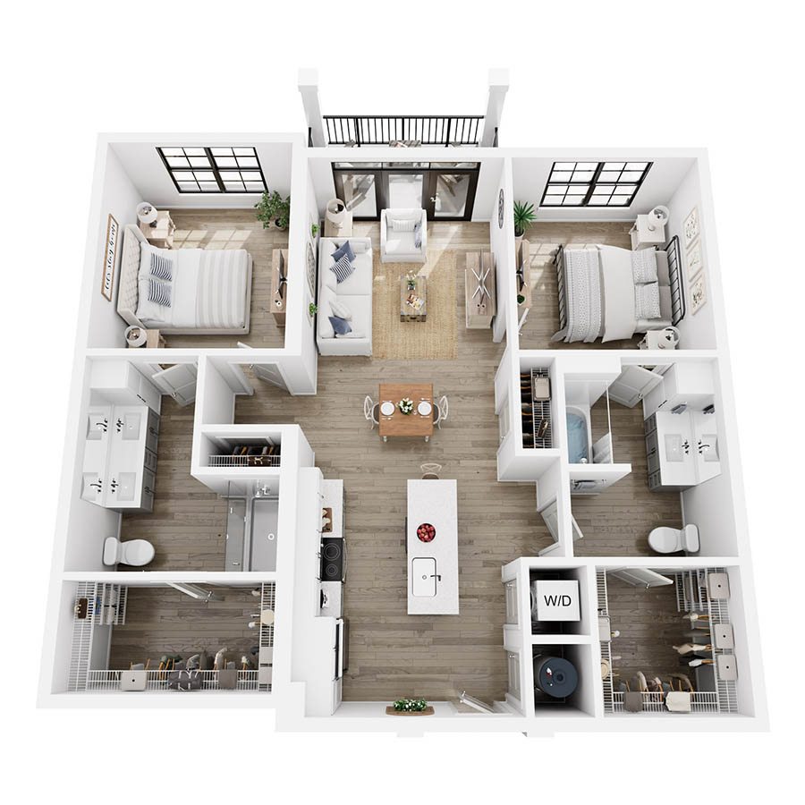 B1-B floor plan