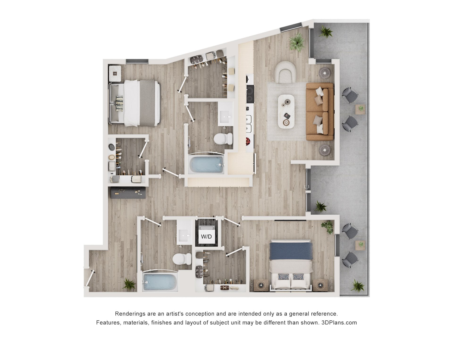 2B31 floor plan