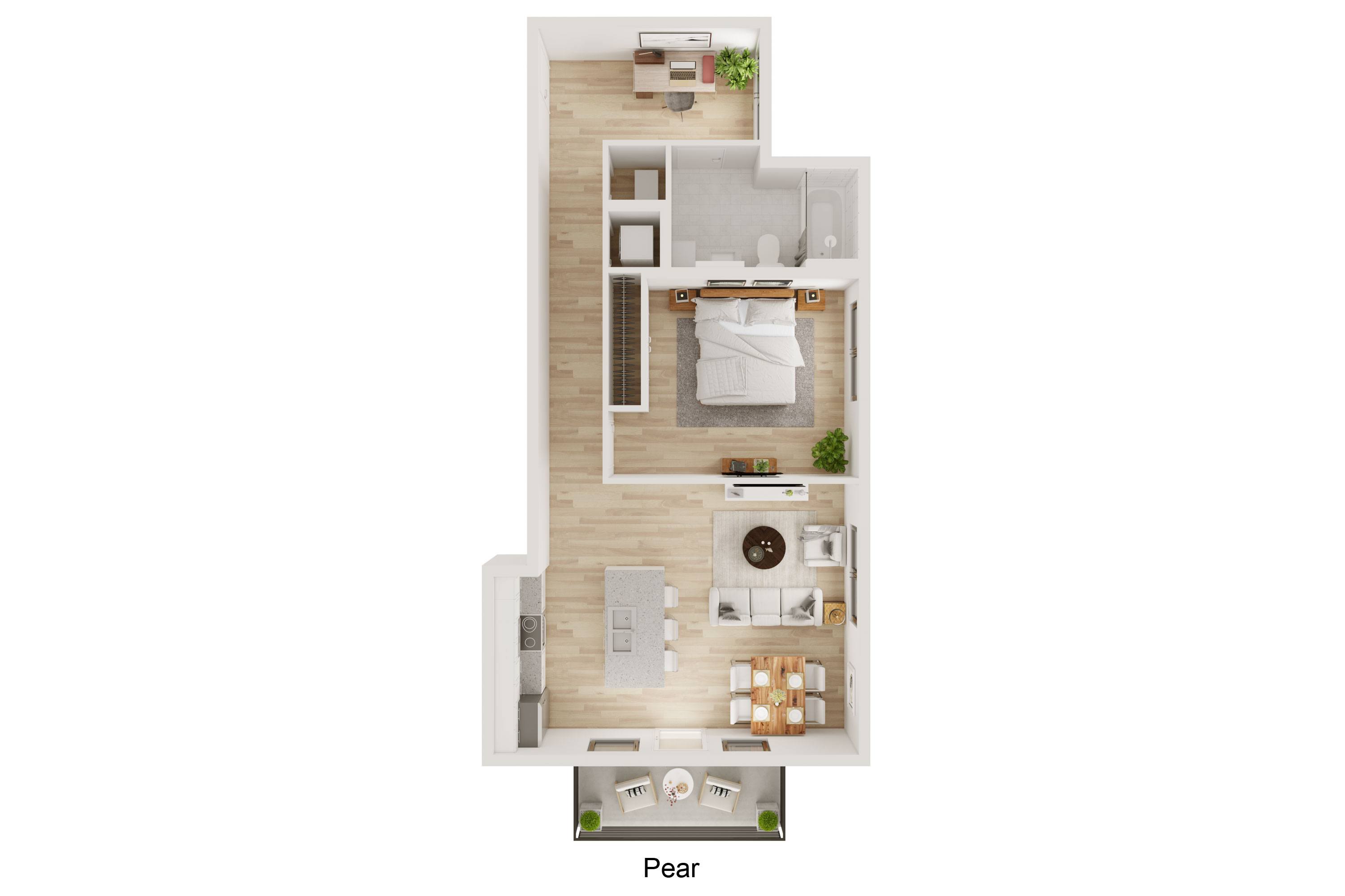 Pear floor plan
