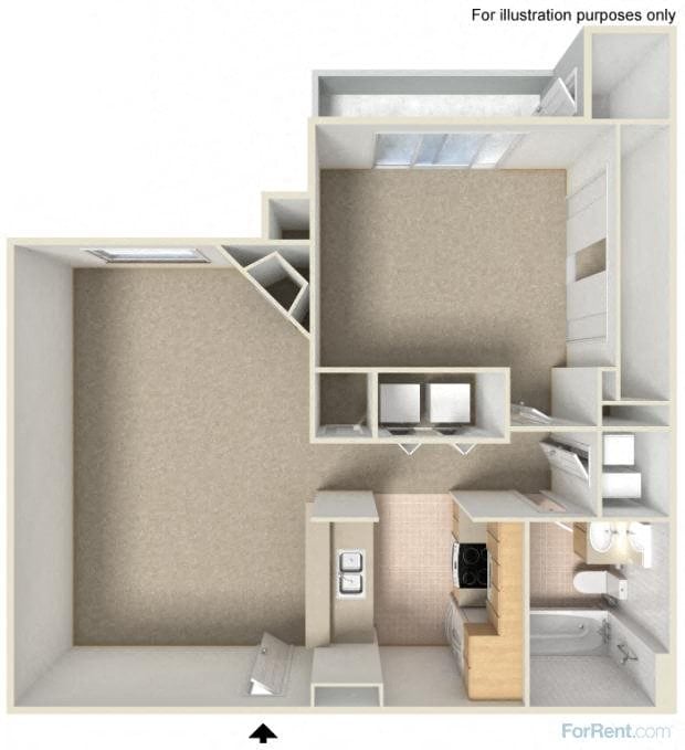 Ashley - Modern floor plan